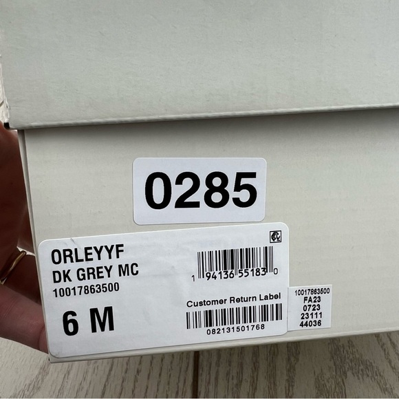 Style & Co Women's Orleyy Zip Dress Booties 6M Dark Grey MC - Picture 9 of 9